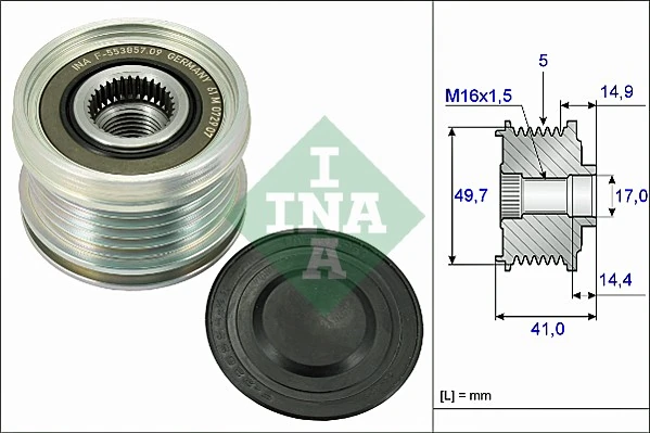 Alternator Freewheel Clutch